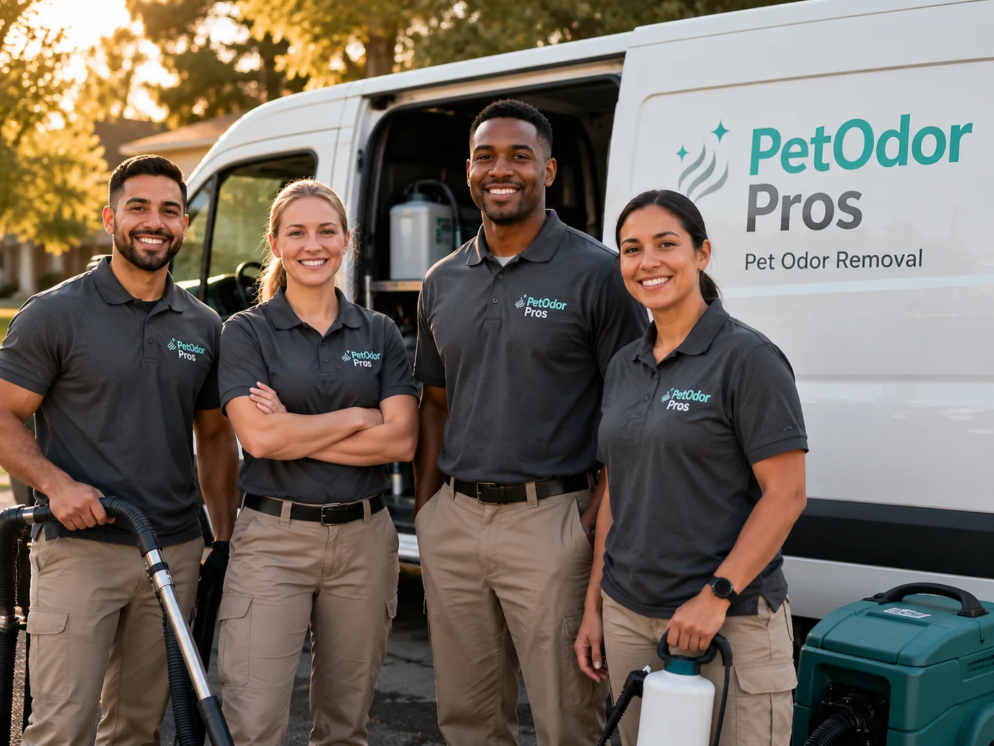 Pet Odor Removal team serving Mchenry, MD